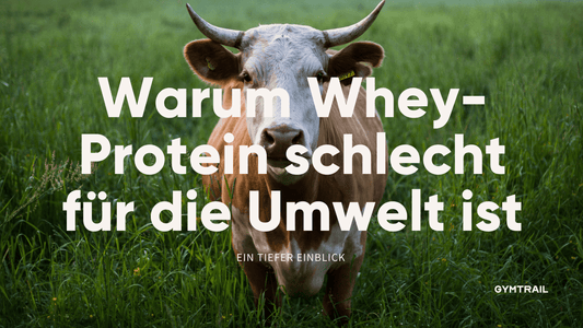 Warum Whey-Protein schlecht für die Umwelt ist: Ein tiefer Einblick - Gymtrail