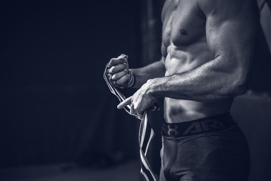 Photo muskelaufbau krafttraining bodybuilding