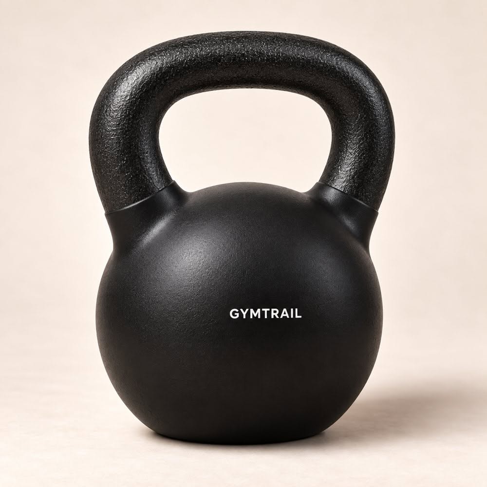 GYMTRAIL Vinyl Kettlebell – Produktvisualisierung aus dem Prospekt