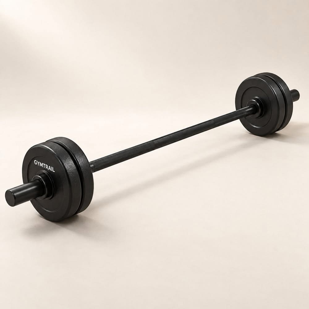 GYMTRAIL Power Gym Langhantel – Produktvisualisierung aus dem Prospekt