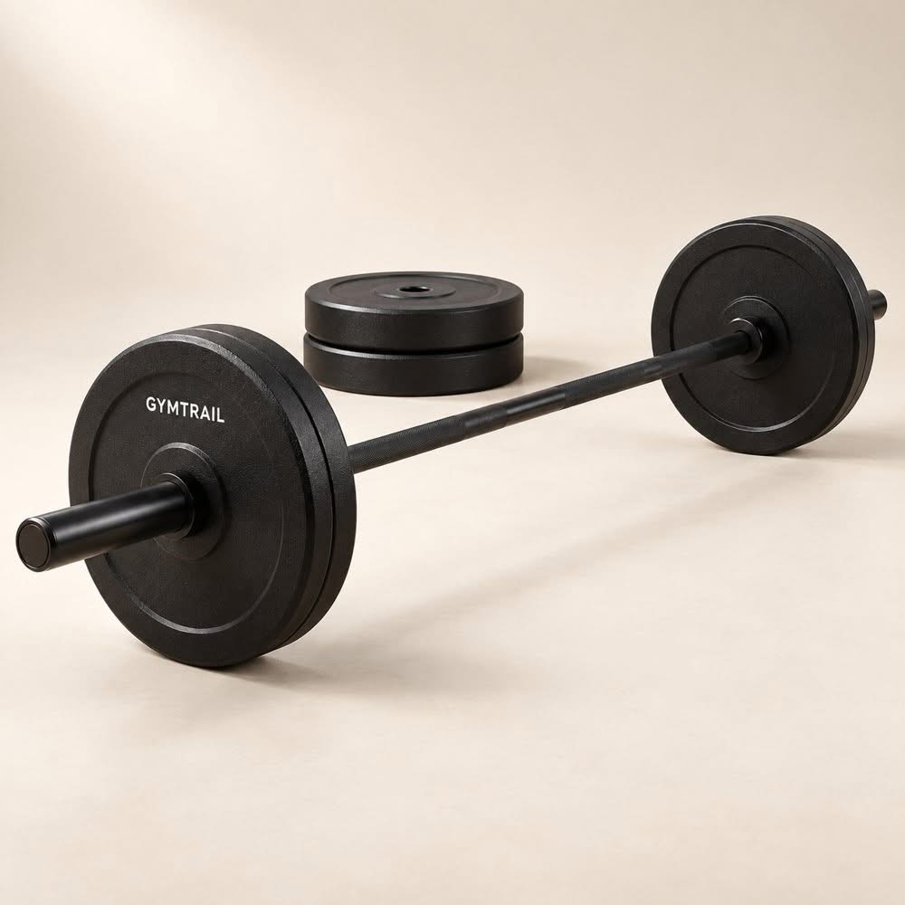 GYMTRAIL Butterfly v2 Langhantel – Produktvisualisierung aus dem Prospekt