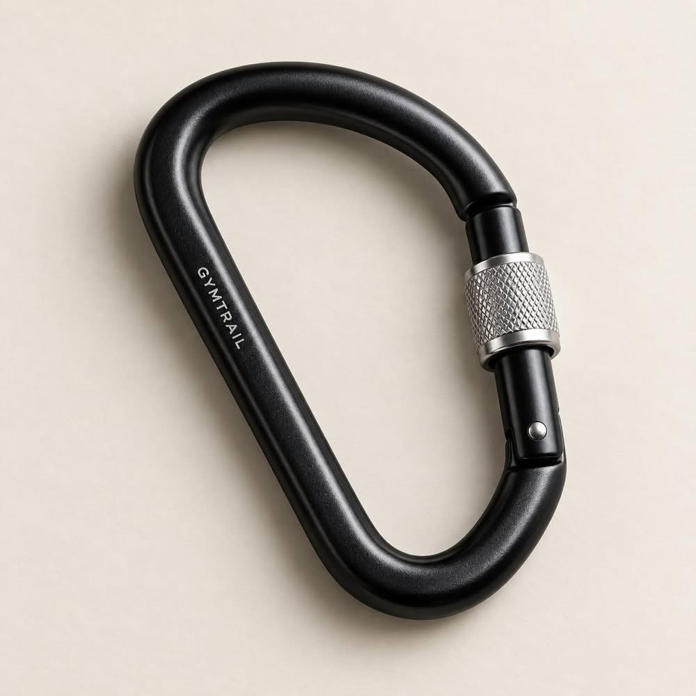 GYMTRAIL Großer Karabiner – Produktvisualisierung aus dem Prospekt