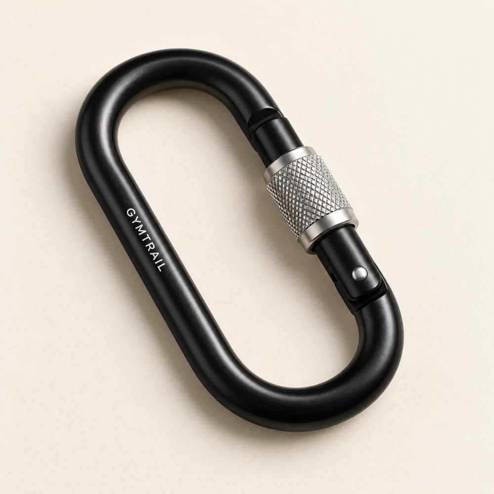 GYMTRAIL Oval-Karabiner – Produktvisualisierung aus dem Prospekt