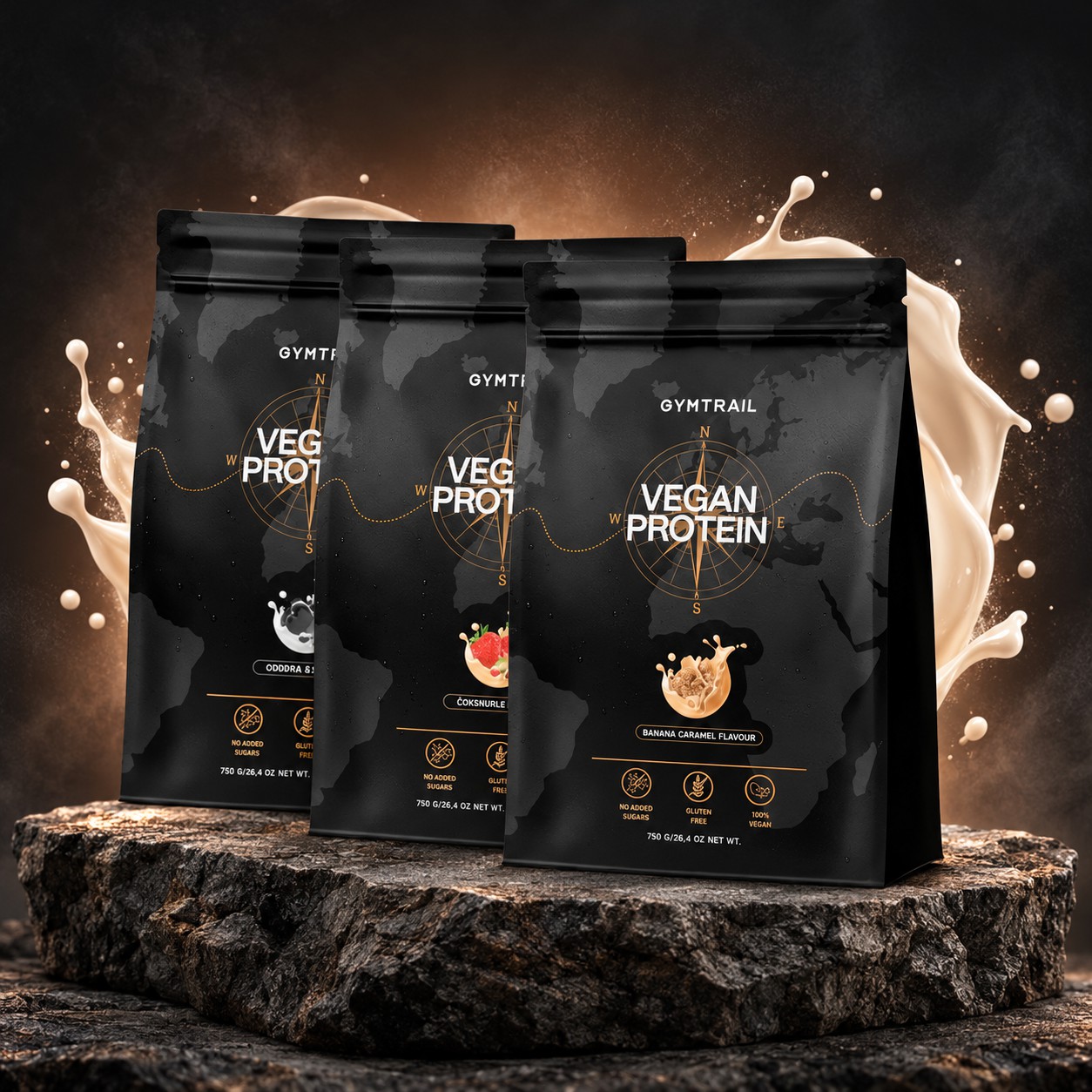 GYMTRAIL 3er Mix Bestseller – Produktvisualisierung